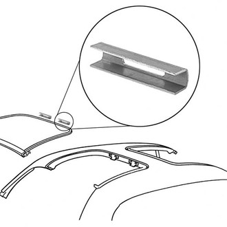OER® - T-Top Repair Clip Set