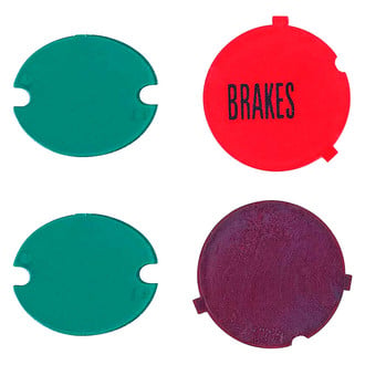 OER® - Center Console Shifter Indicator Lens Set