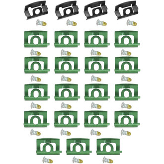 OER® - Front Windshield Molding Clip Set
