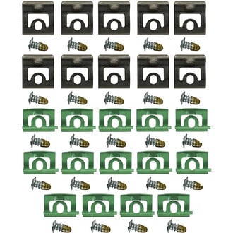 OER® - Front Windshield Molding Clip Set