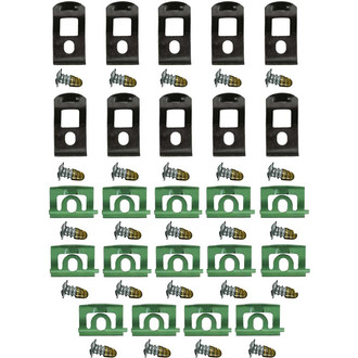 OER® - Front Windshield Molding Clip Set