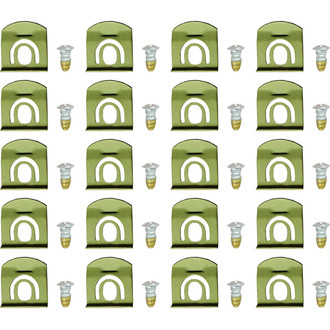OER® - Rear Window Molding Clip Set