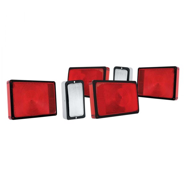 OER® - Driver and Passenger Side Replacement Tail Light Lenses, Dodge Charger