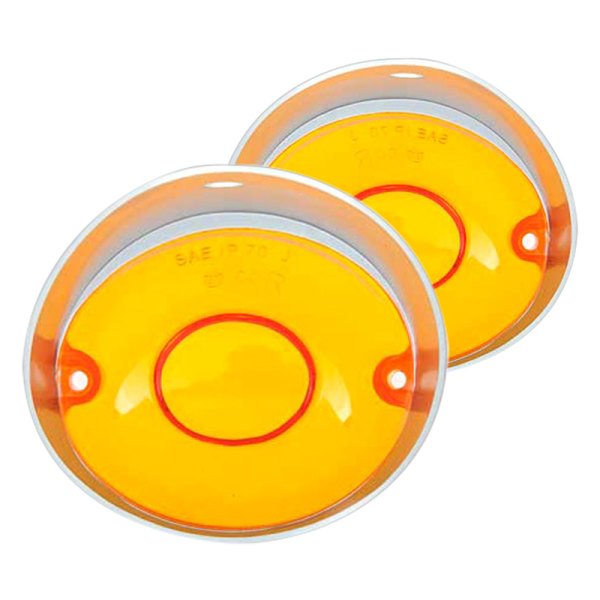 OER® - Driver and Passenger Side Replacement Turn Signal/Parking Light Lenses