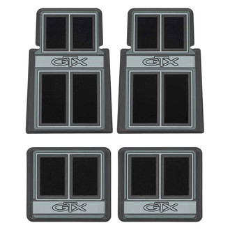 OER® - 1st & 2nd Row Black Carpet Floor Mat Set