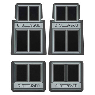 OER® - 1st & 2nd Row Black Carpet Floor Mat Set