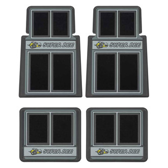 OER® - 1st & 2nd Row Black Carpet Floor Mat Set