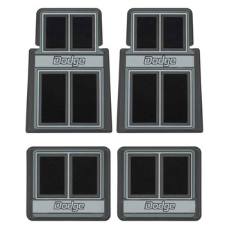 OER® - 1st & 2nd Row Black Carpet Floor Mat Set