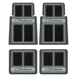 OER® - 1st & 2nd Row Black Carpet Floor Mat Set