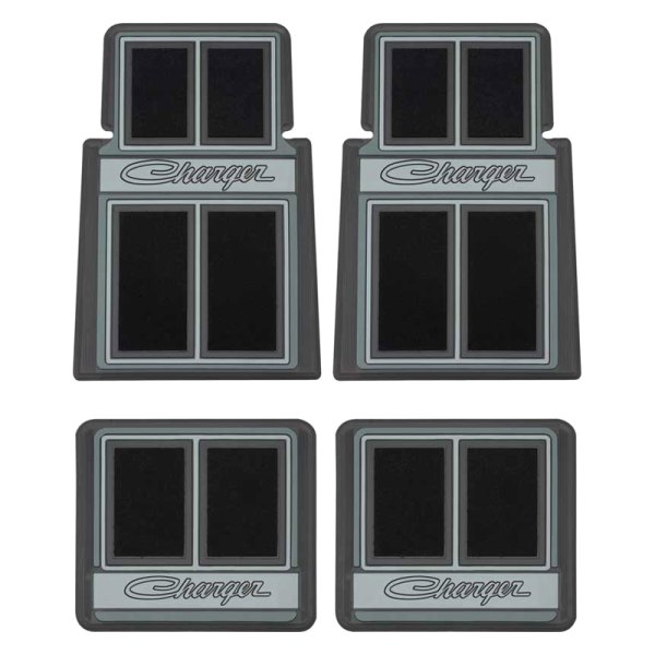 OER® - Black Floor Mat Set