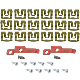 OER® - Rear Window Molding Clip Set