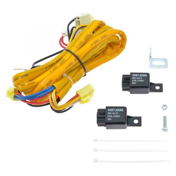 OER® - H4 - 2 Headlamp System Wiring Upgrade Set