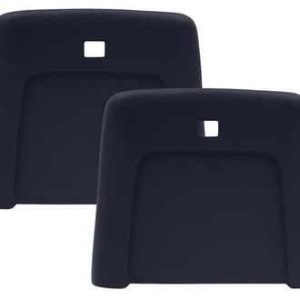 OER® - Black Reclining Bucket Seat Back Panels