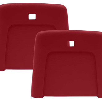 OER® - Red Reclining Bucket Seat Back Panels