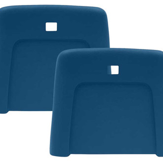 OER® - Medium Blue Bucket Seat Back Panels
