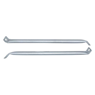 OER® - Front Outer Driver and Passenger Side Bumper Bracket Set