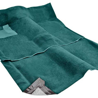 OER® - Turquoise Molded Cut Pile Replacement Passenger Area Carpet Kit
