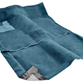 OER® - Ocean Blue Molded Cut Pile Replacement Passenger Area Carpet Kit