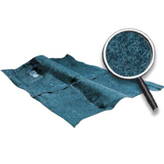 OER® - Medium Blue Molded Cut Pile Replacement Passenger Area Carpet Kit with Mass Backing