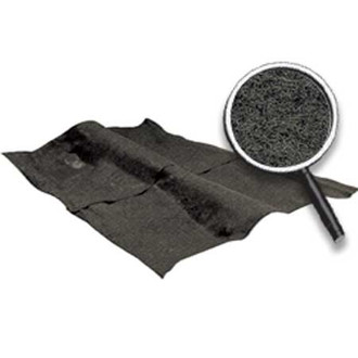 OER® - Charcoal Gray Molded Cut Pile Replacement Passenger Area Carpet Kit with Mass Backing
