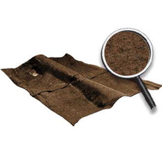 OER® - Dark Saddle Molded Cut Pile Replacement Passenger Area Carpet Kit with Mass Backing