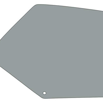OER® - Passenger Side Quarter Glass