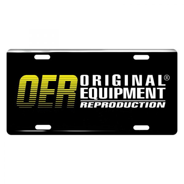OER® - License Plate with Original Equipment Reproduction