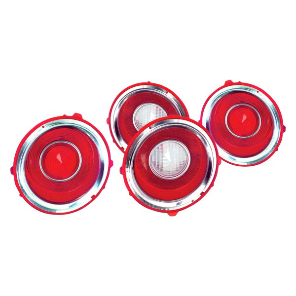 OER® - Replacement Tail Light Lenses, Chevy Camaro
