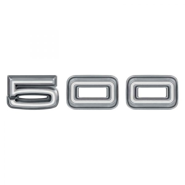 OER® - "500" White Quarter Panel Emblem
