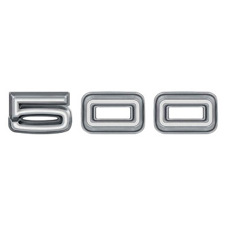 OER® - "500" White Quarter Panel Emblem