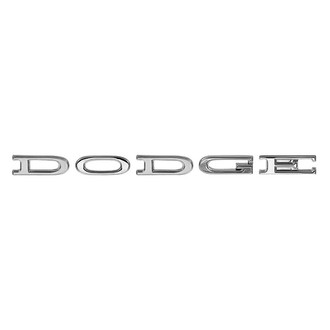OER® - "Dodge" Letters Hood/Trunk Lid Emblem