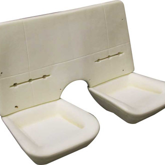 OER® - Rear Seat Foam with Wire for Folding Solid Rear Backrest