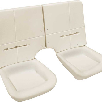 OER® - Rear Seat Foam with Wire for Folding Split Rear Backrest