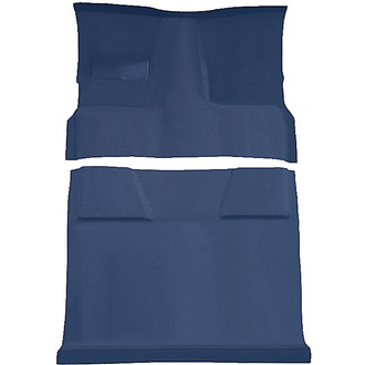 OER® - Regatta Blue Molded Cut Pile Replacement Passenger Area Carpet Kit with Standard Backing