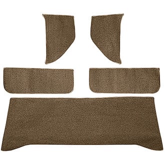 OER® - Medium Saddle Molded Loop Replacement Carpet Accessory Kit with Rear Cab Wall, Door & Kick Panels