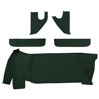 OER® - Dark Green Molded Loop Replacement Rear Wall Carpet