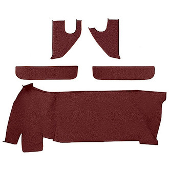 OER® - Maroon Molded Loop Replacement Rear Wall Carpet