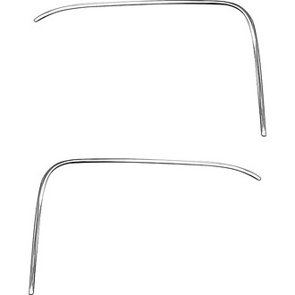 OER® - Roof Drip Rail Molding Set