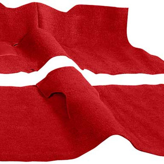 OER® - Red Molded Cut Pile Replacement Cut & Sewn Carpet Kit