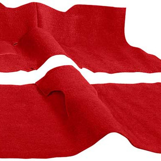 OER® - Flame Red Molded Cut Pile Replacement Cut & Sewn Carpet Kit