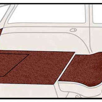 OER® - Emberglow Molded Loop Replacement Cargo Area Carpet