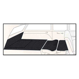 OER® - Black Molded Cut Pile Replacement Cargo Area Carpet