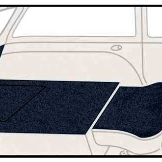 OER® - Dark Blue Molded Loop Replacement Cargo Area Carpet