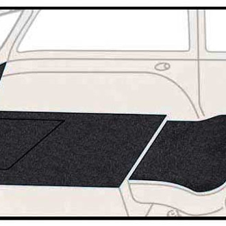 OER® - Black Molded Cut Pile Replacement Cargo Area Carpet