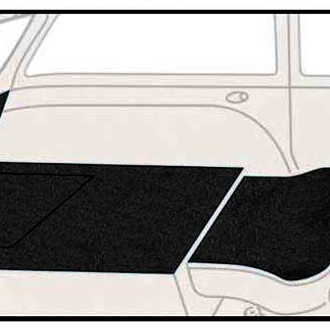 OER® - Black Molded Loop Replacement Cargo Area Carpet