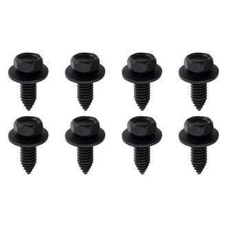 OER® - Black Phosphate Bolt Set for Bench Seat Installation, 8 Pcs