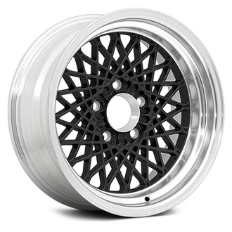 20 Spider-Spoke Black 16x8 Alloy Wheel