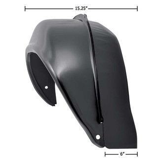 OER® - Rear Inner and Outer Passenger Side Wheel Housing