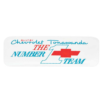OER® - Engine Valve Adjustment Decal