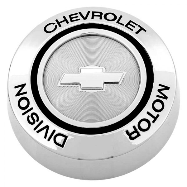 OER® - Chrome Wheel Ornament With "Chevrolet Motor Division"